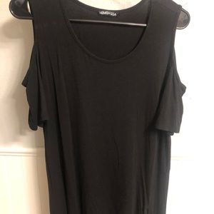 Heimish cold shoulder top